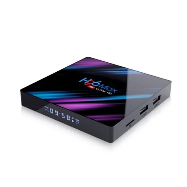Box TV H96 max: 4 Giga RAM+128 Giga Mémoire, Android 9.0, Performance