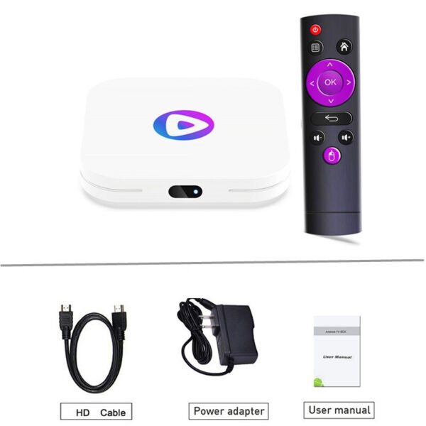 Box TV H96 Max M1: 4 Giga RAM+32 Giga Mémoire, Android 13, Wi-Fi 5G