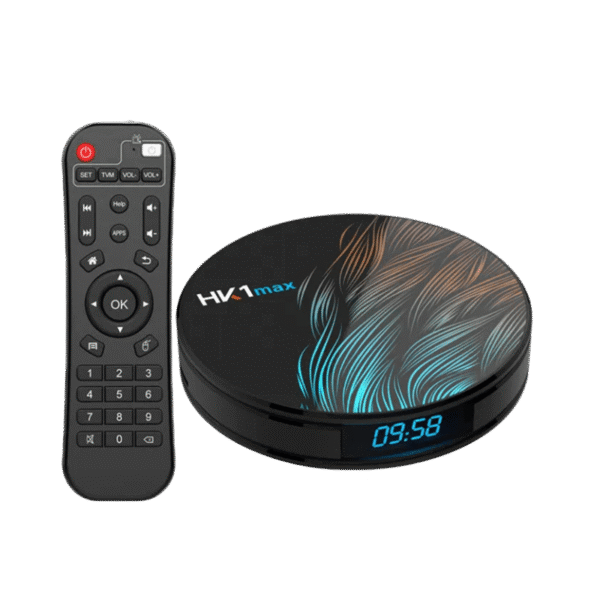 Box TV HK1 Max: 4 Giga RAM+128 Giga Mémoire, Android 11, 4K