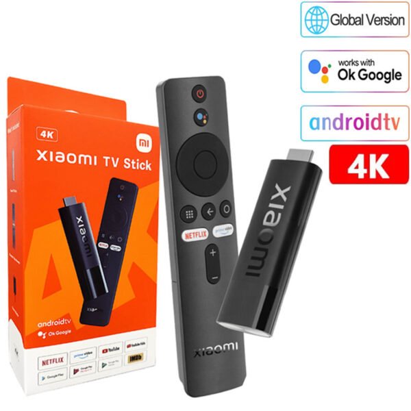 Xiaomi TV Stick 4K: 2 Giga RAM+16 Giga Mémoire, Image en 4K