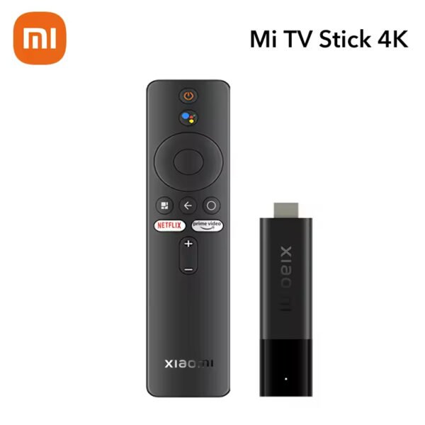 Xiaomi TV Stick 4K: 2 Giga RAM+16 Giga Mémoire, Image en 4K